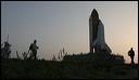 Atlantis rolls to launch pad 39B