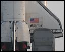 Atlantis rolls to launch pad 39B